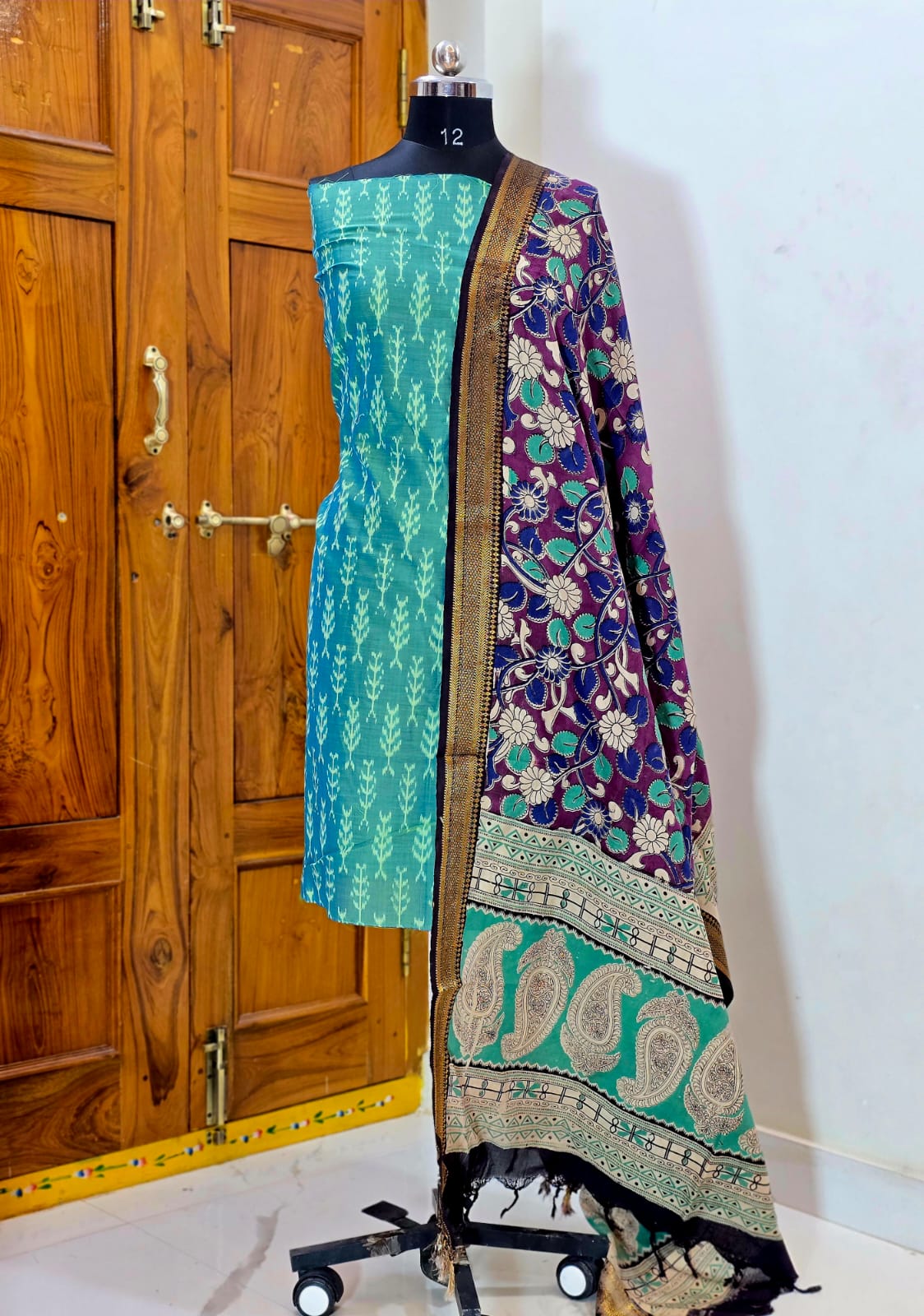 KALAMKARI NIZAM BORDER SUITS