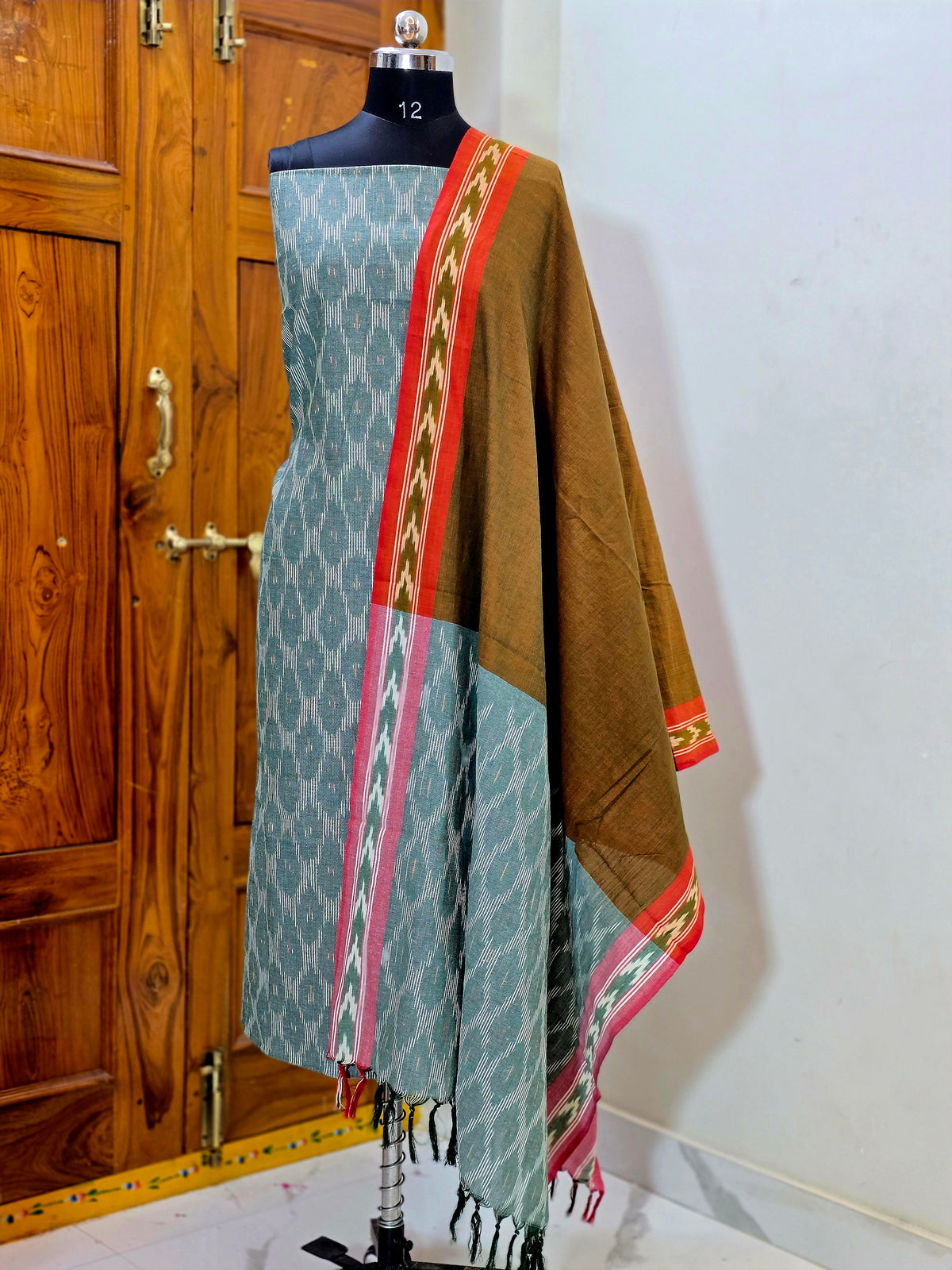 SINGLE IKAT COTTON SUITS