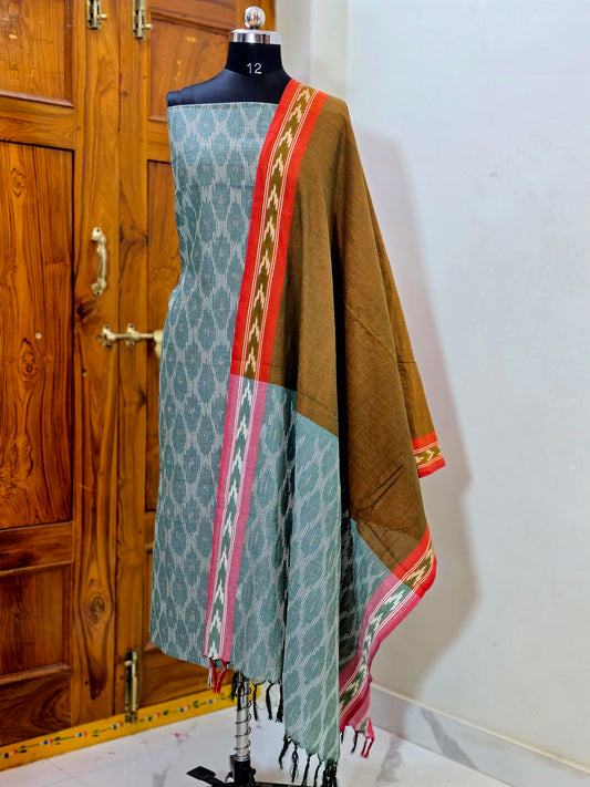 SINGLE IKAT COTTON SUITS