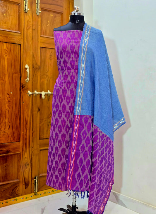 SINGLE IKAT COTTON SUITS