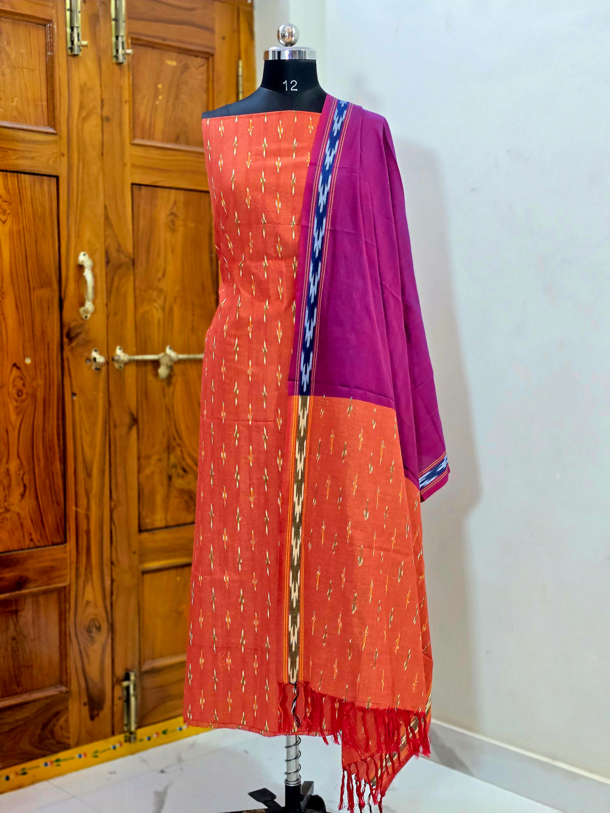 SINGLE IKAT COTTON SUITS