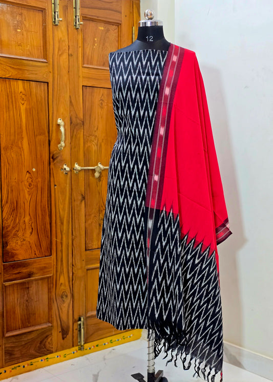 SINGLE IKAT COTTON SUITS