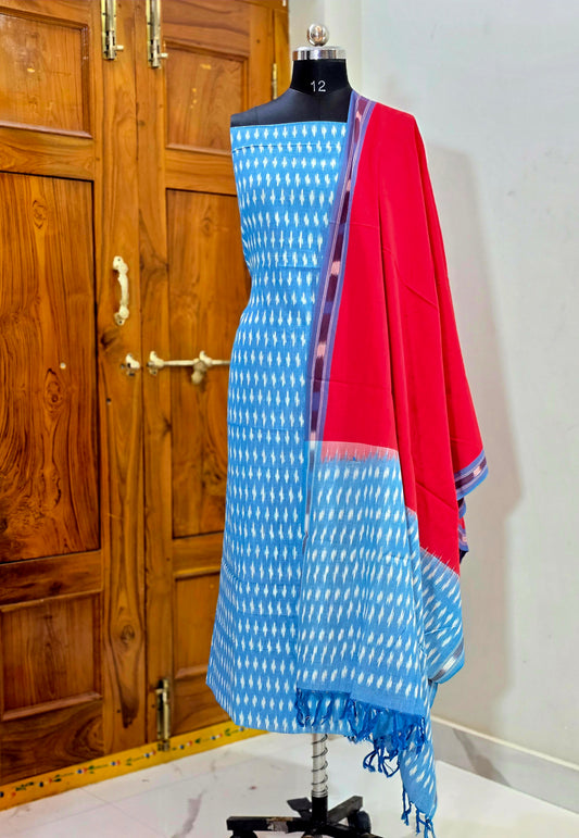 SINGLE IKAT COTTON SUITS