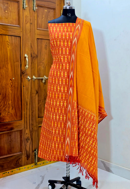 SINGLE IKAT COTTON SUITS