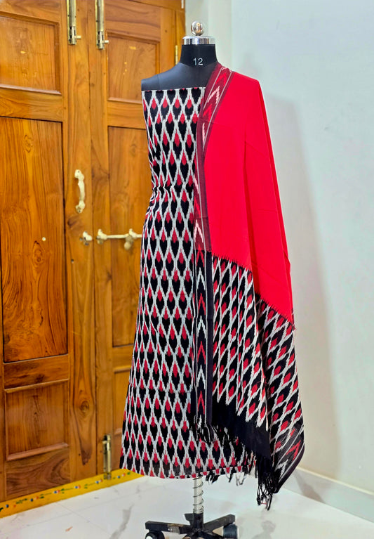 SINGLE IKAT COTTON SUITS