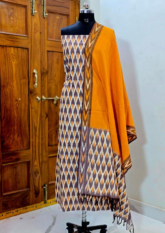 SINGLE IKAT COTTON SUITS