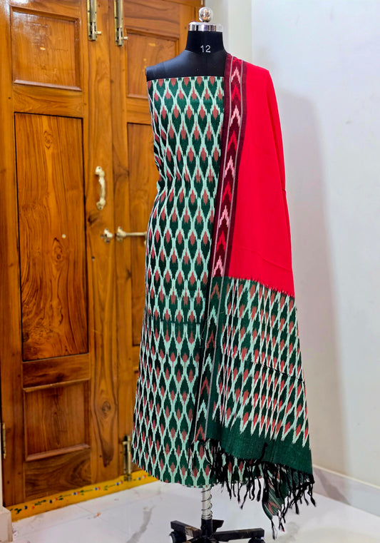 SINGLE IKAT COTTON SUITS