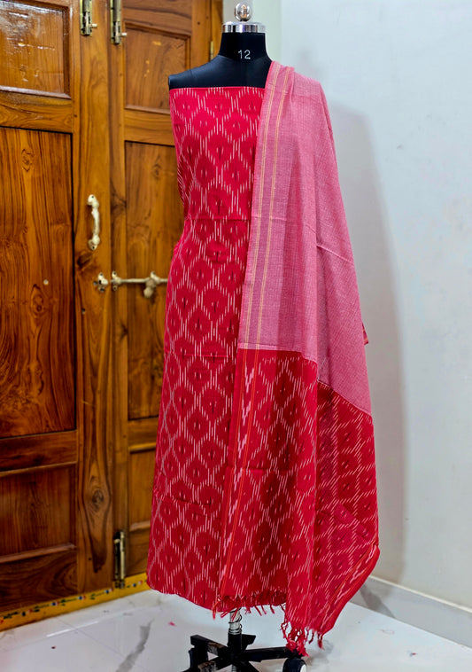SINGLE IKAT COTTON SUITS