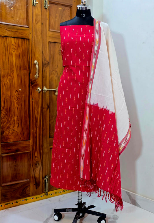 SINGLE IKAT COTTON SUITS