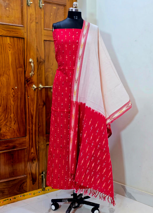 SINGLE IKAT COTTON SUITS