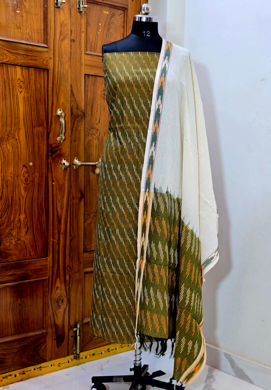 SINGLE IKAT COTTON SUITS