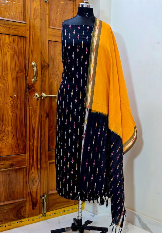 SINGLE IKAT COTTON SUITS
