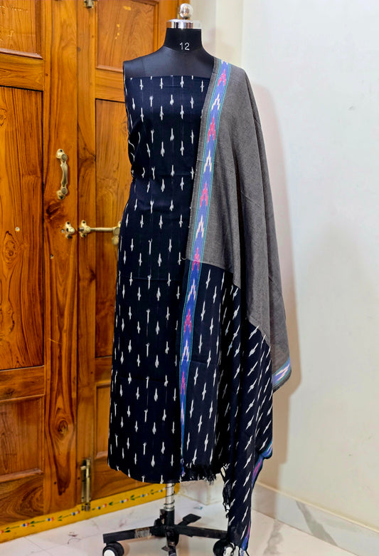 SINGLE IKAT COTTON SUITS