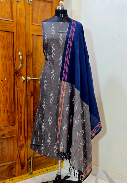 SINGLE IKAT COTTON SUITS