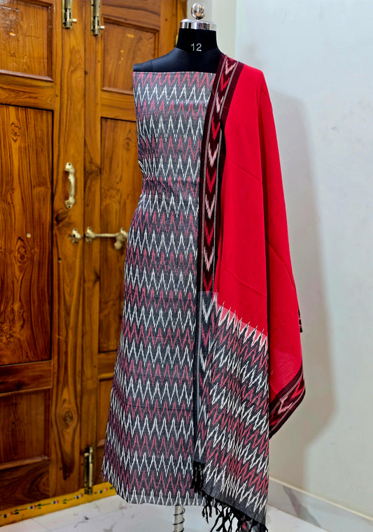 SINGLE IKAT COTTON SUITS