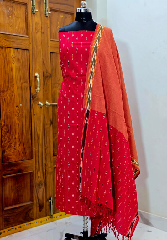 SINGLE IKAT COTTON SUITS