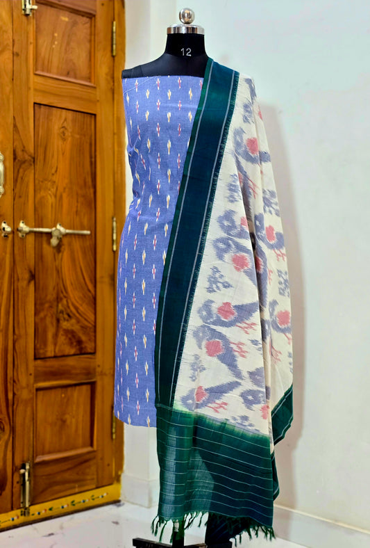 Double ikat suits
