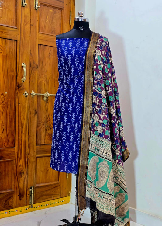 KALAMKARI NIZAM BORDER SUITS