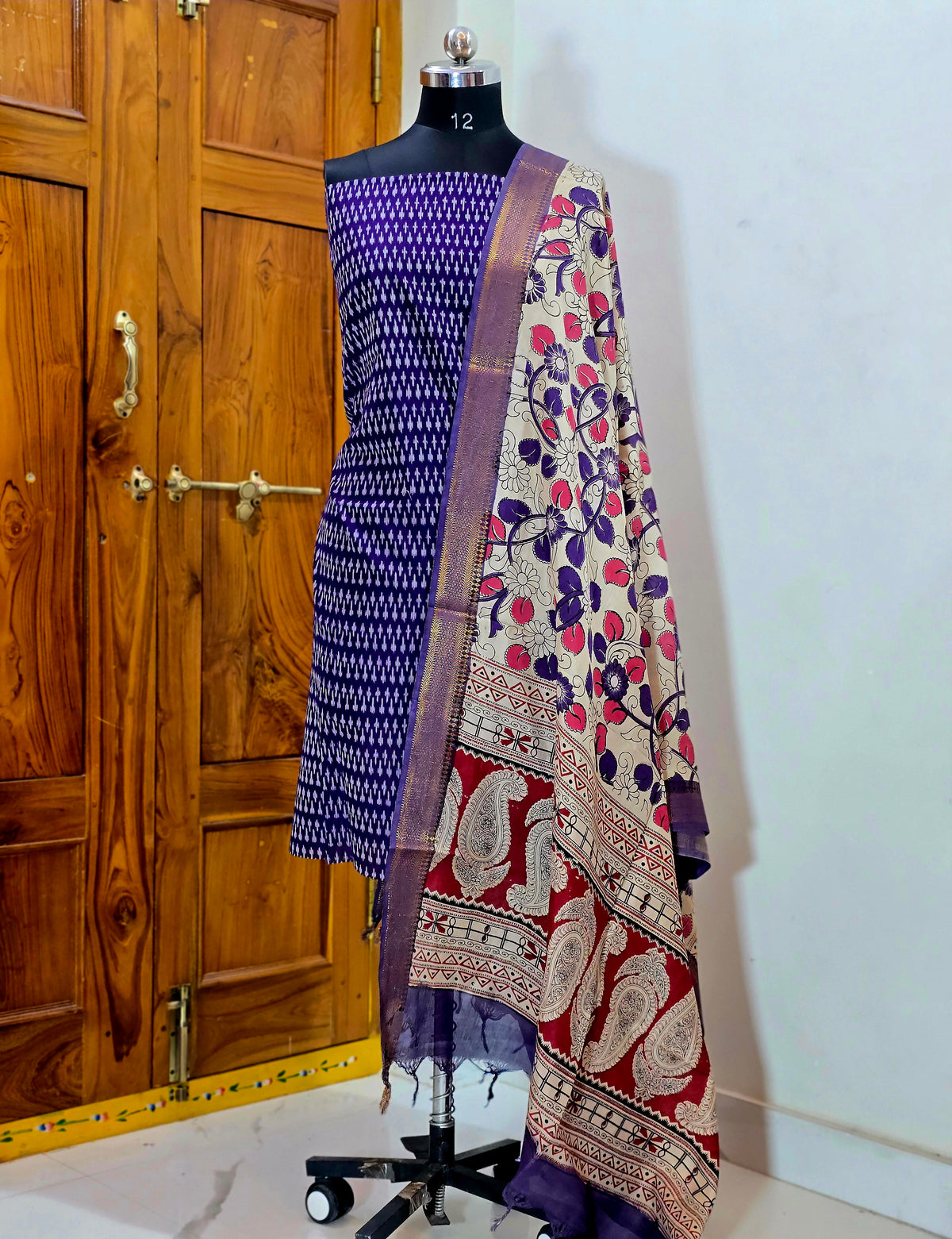 KALAMKARI NIZAM BORDER SUITS