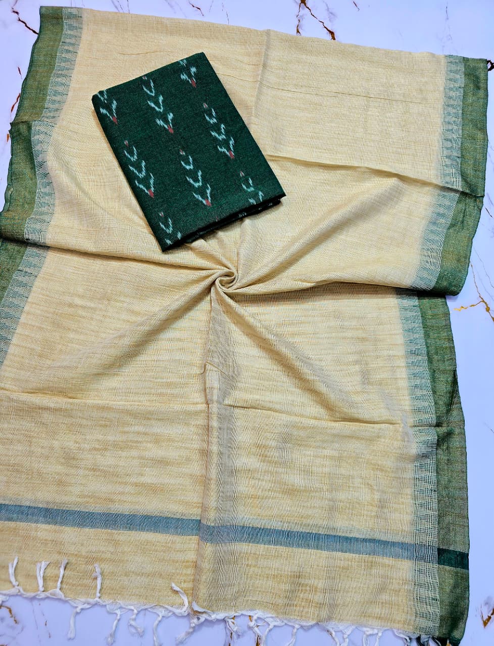 KHADI DUPPATA WTH IKAT