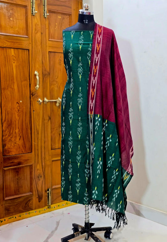 SINGLE IKAT COTTON SUITS